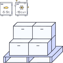 冷凍冷蔵 パレット